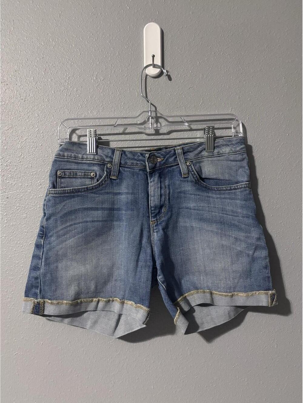 Just Black Coffee Denim Shorts Size Small 31”